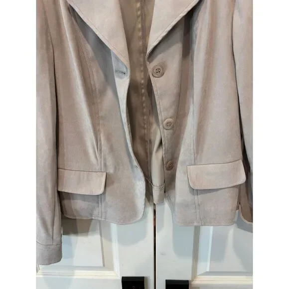 Norton McNaughton Stretch‎ Blazer Professional Office Wear Career Jacket Size 14 - Picture 3 of 6